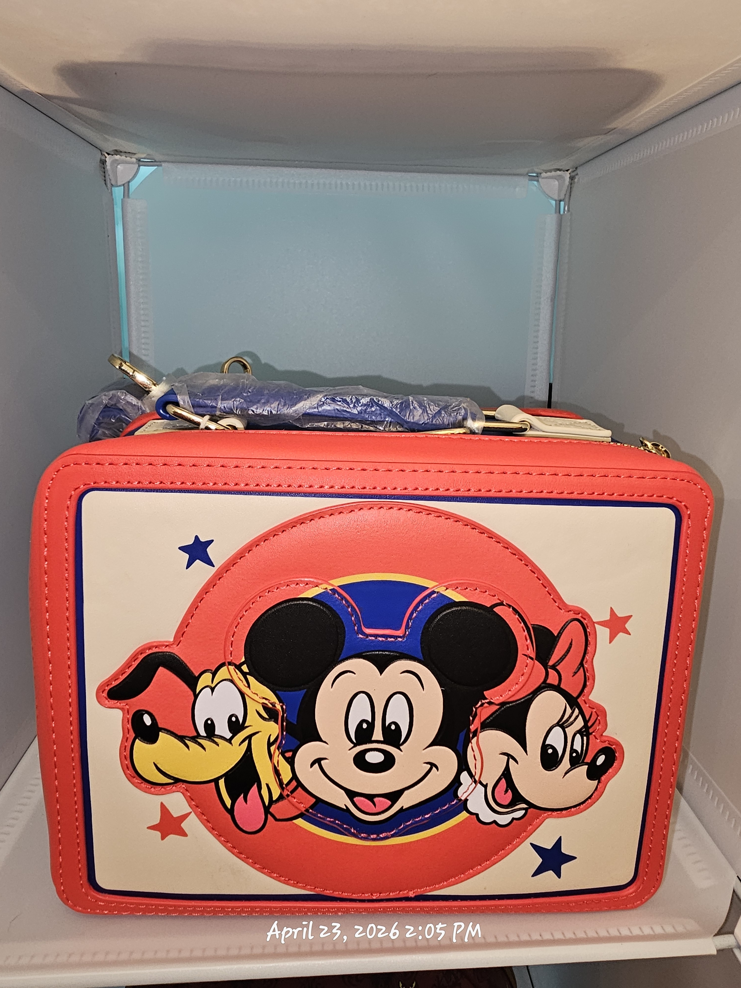 Loungefly Disney Mickey Mouse And Friends Classic Stars Crossbody Bag